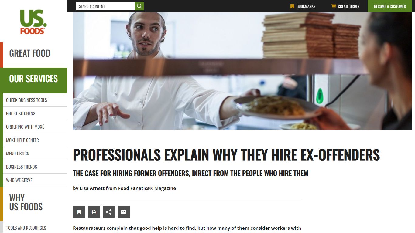Restaurant Professionals Explain Why They Hire Ex-Offenders
